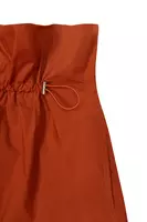 Cinnamon brown parachute trousers  image