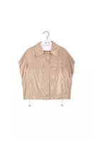 Metallic linen jacket  image