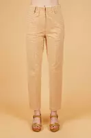 Pantaloni vichy beige e avorio image