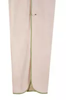 Beige trousers with side splits  image