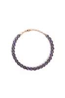 Lavender Crystal Choker Necklace image
