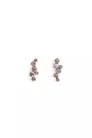 Sparkly curved earrings  image
