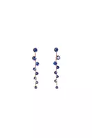 Cobalt Blue Pedant Earrings  image