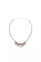 Sparkly clear collar necklace  image