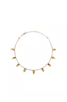 Sparkly lemon teardrop necklace  image