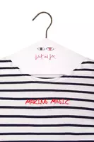 Making Magic Marinière With Navy And White Stripes image