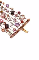 Multicoloured sparkly chain bracelet  image