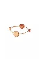 Honey toned bangle bracelet  image