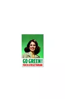 Go Green F*** A Vegetarian Magnet  image