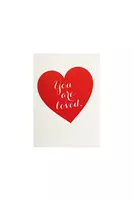 You Are Loved Mini Card  image