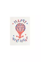 Biglietto "Happy Birthday" con mongolfiera image