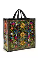 Multicoloured Floral Shopper Bag  image