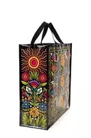 Multicoloured Floral Shopper Bag  image