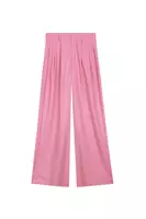 Dusty rose palazzo trousers  image