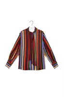 Blusa a righe multicolore image