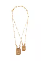 Vola e Splendi Pendant Long Chain Necklace  image