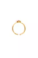 Honey Teardrop Slim Ring  image