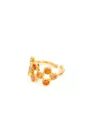 Pale Rose and Honey Dot Ring image