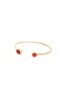 Fire Red Slim Bangle Bracelet  image