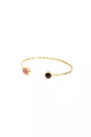 Garnet Slim Bangle Bracelet  image