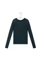 Fir green seamless sweater  image