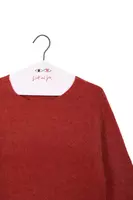 Brick fluffy sweater  image