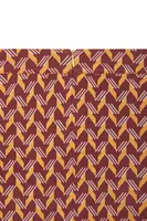 Gonna in jersey jacquard geometrico color granato image