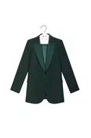 Blazer da smoking sartoriale verde abete image