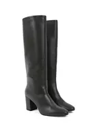 Fir green knee high boots  image