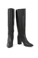 Fir green knee high boots  image