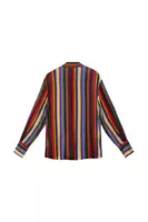 Blusa a righe multicolore image