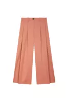 Rose taupe palazzo trousers  image