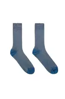 Petrol ribbed socks  image