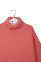 Strawberry pink oversize turtleneck image