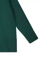 Fir green oversize turtleneck image