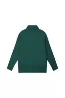 Fir green oversize turtleneck image