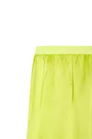 Florescent yellow skirt  image