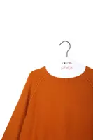 Pumpkin orange cashmere sweater  image