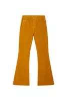 Mustard fine corduroy trousers  image