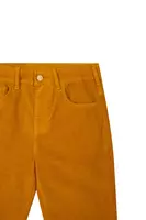 Mustard fine corduroy trousers  image