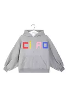 Ciao grey hoodie sweatshirt  image