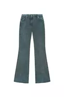 Dusty green corduroy trousers  image