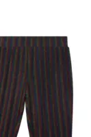 Pantaloni svasati in jersey metallizzato arcobaleno image