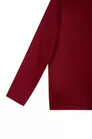 Top asimmetrico rosso rubino image