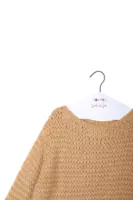 Camel chunky knit sweater  image