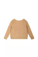 Camel chunky knit sweater  image