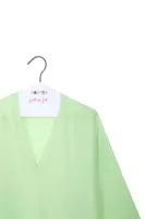 Florescent green oversized sweater  image