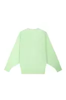 Maglione oversize verde fluorescente image