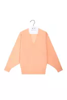 Peach sorbet oversized sweater  image