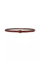 Wine ponyskin belt  image